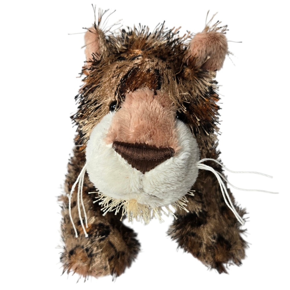 Webkinz Leopard Plush Ganz HM031 2007 Stuffed Animal No‎ Code 9" Zoo Wild Cat
